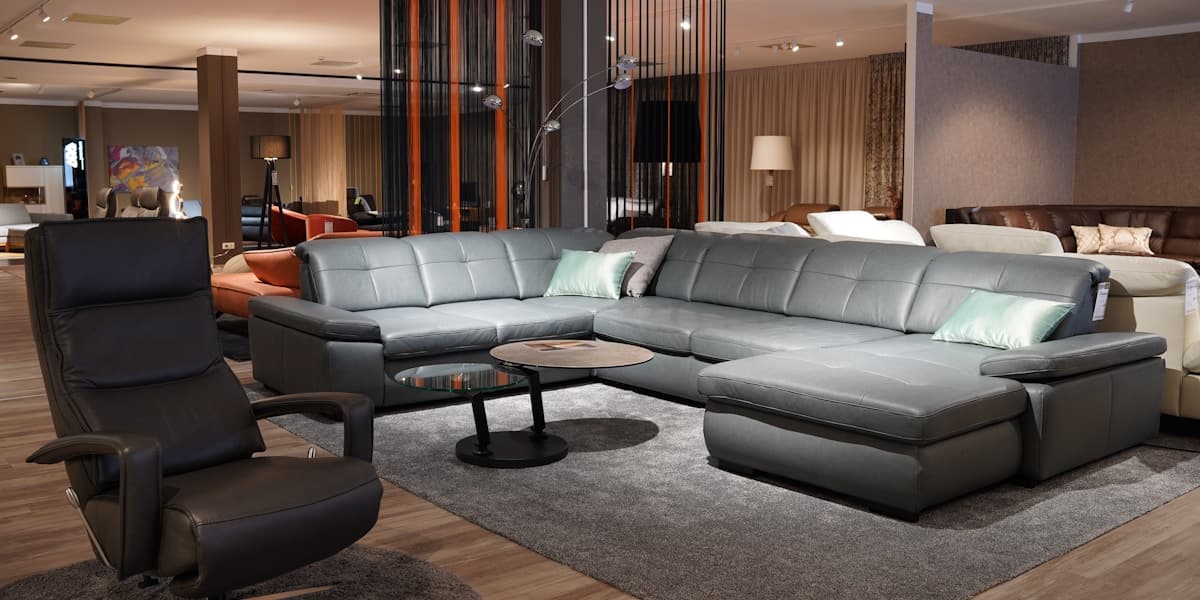 Modern furniture showroom