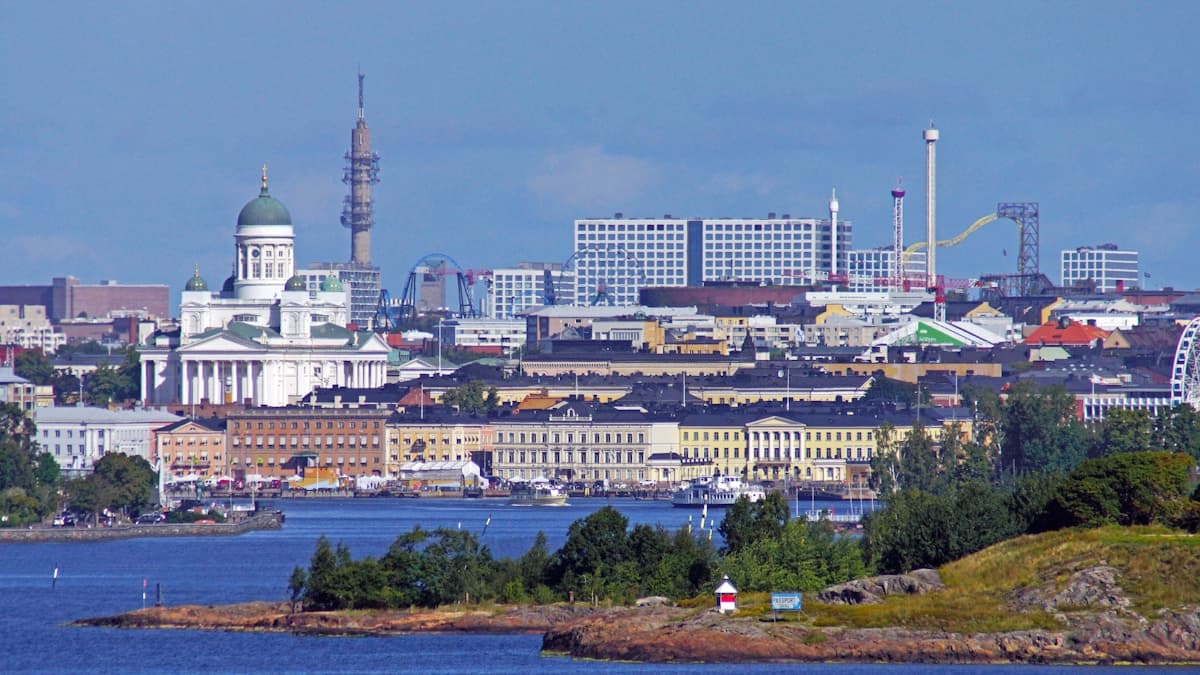 Helsinki skyline